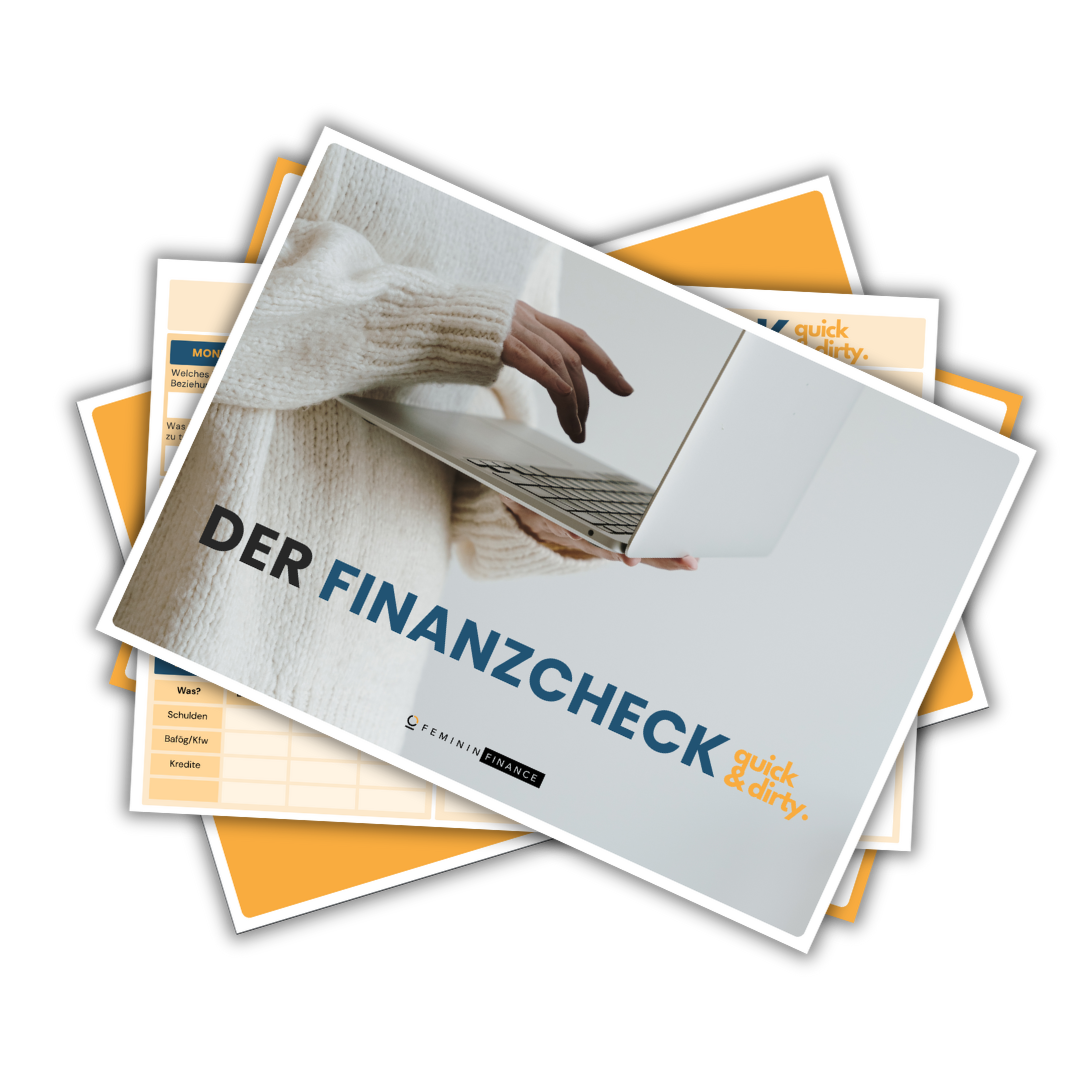 Der Finanzcheck — PDF-Mockup